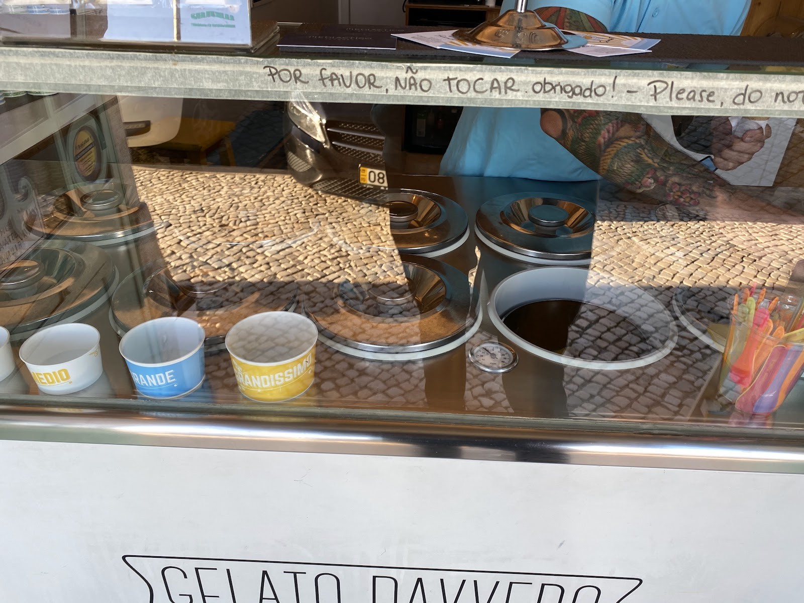 Gelato Davvero Rio Tejo: the place
