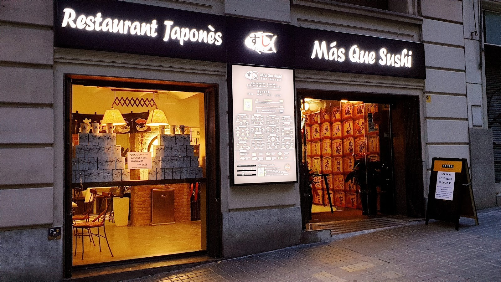 Más Que Sushi - St Gervasi: the place