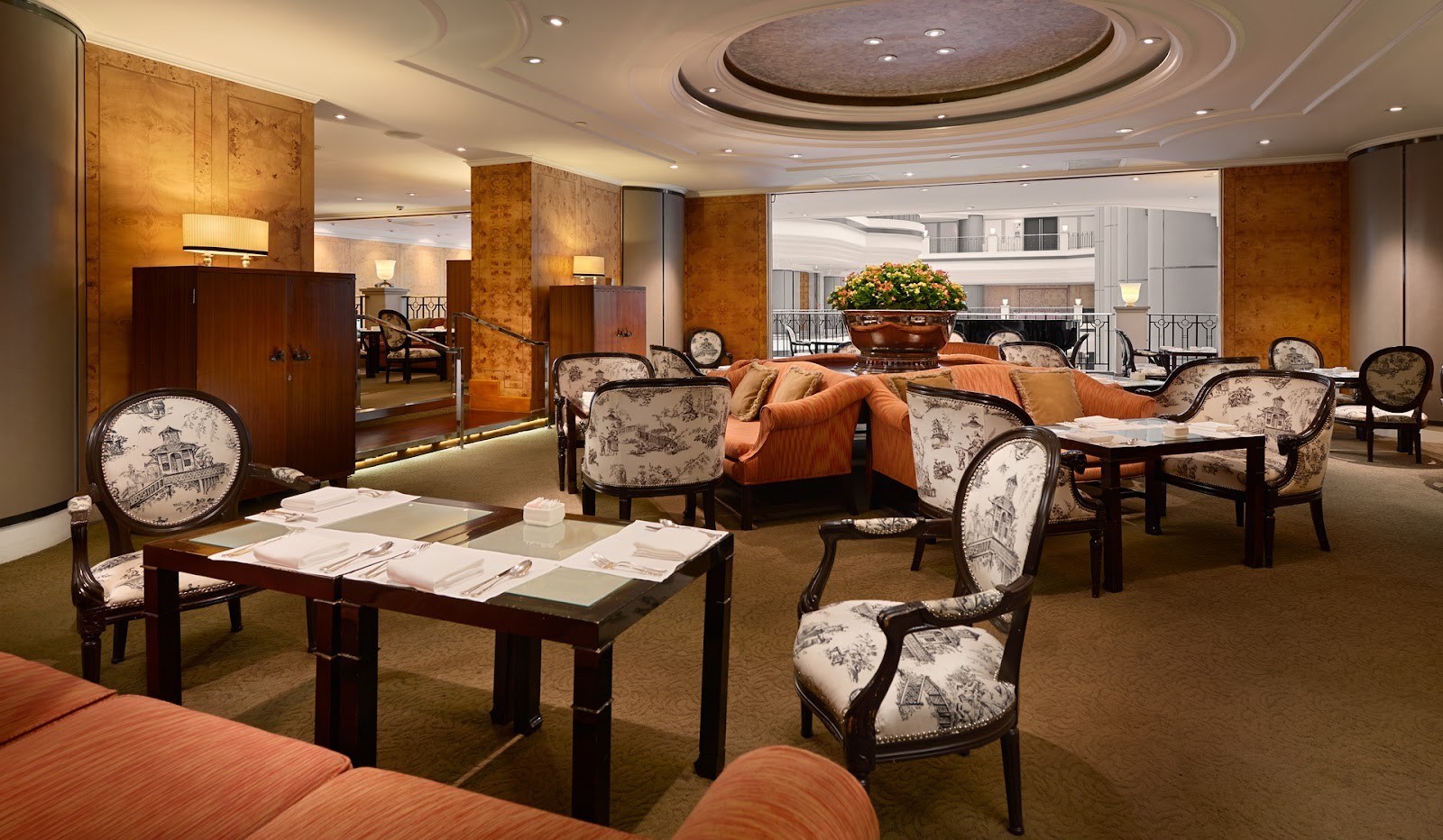 Cha Lounge Grand Hyatt Taipei: the place
