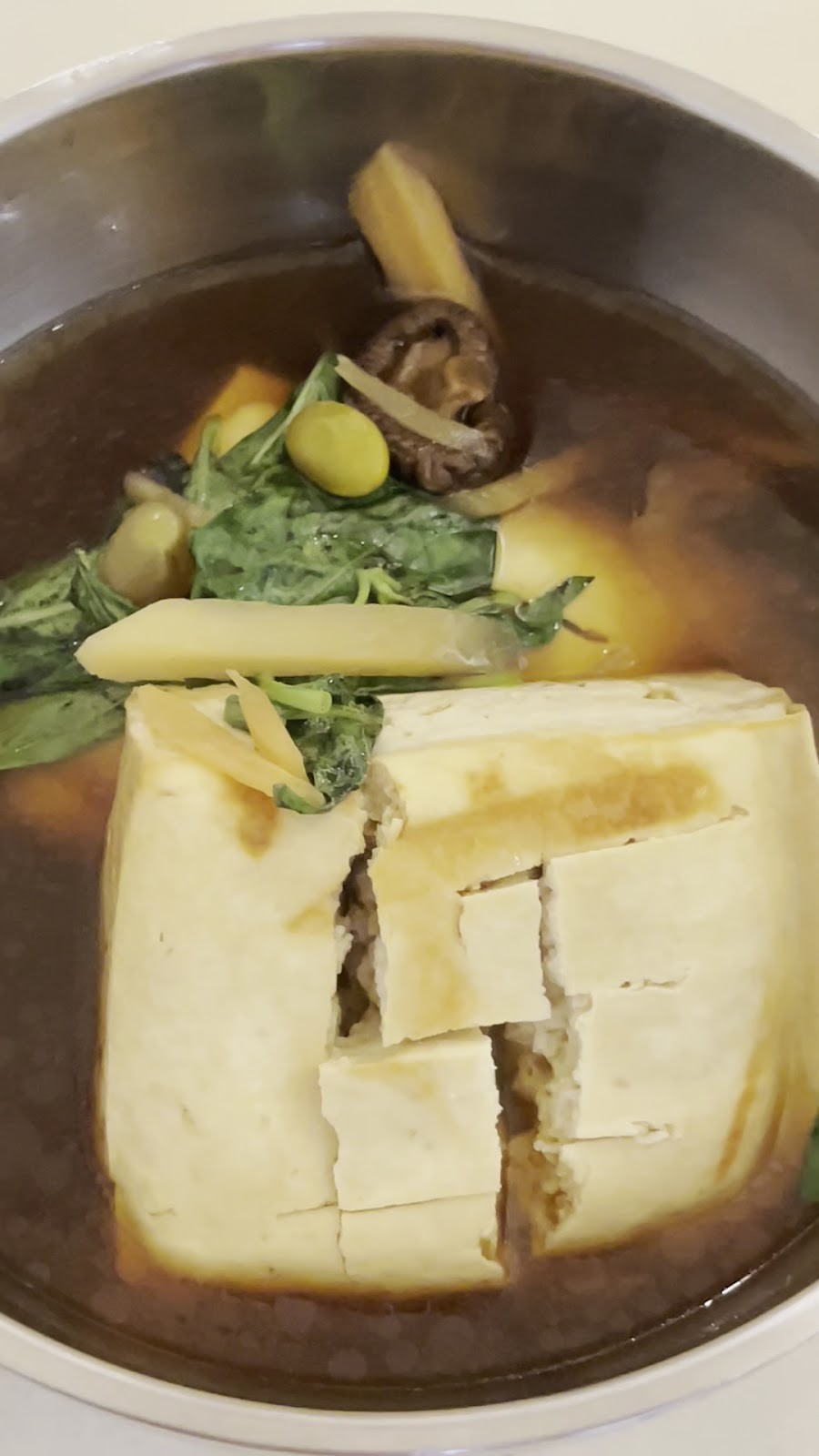 Zheng Gou Chou Steamed Tofu: food & drinks