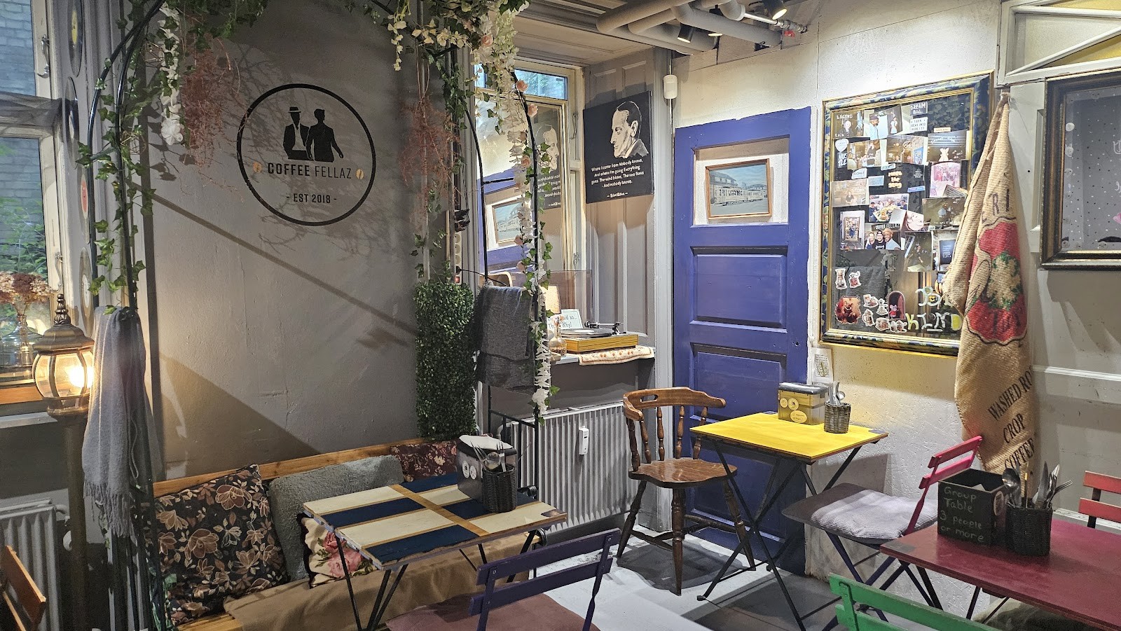 Coffee Fellaz: the place