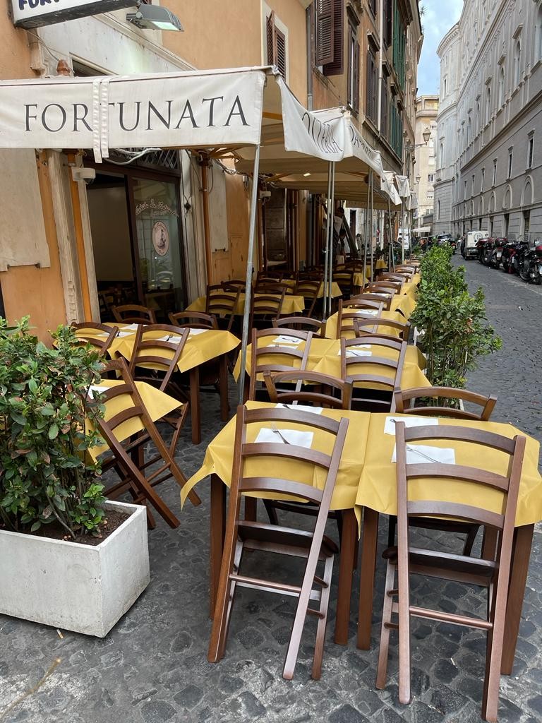 Osteria da Fortunata: the place