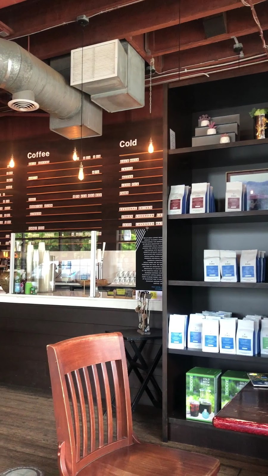 Zoka Coffee Roaster & Tea Company: the place