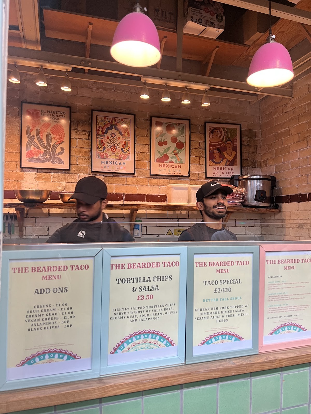 The Bearded Taco: the place