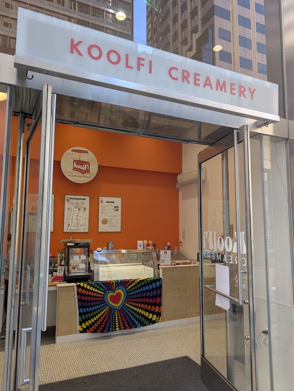 Koolfi Creamery and Cafe: the place
