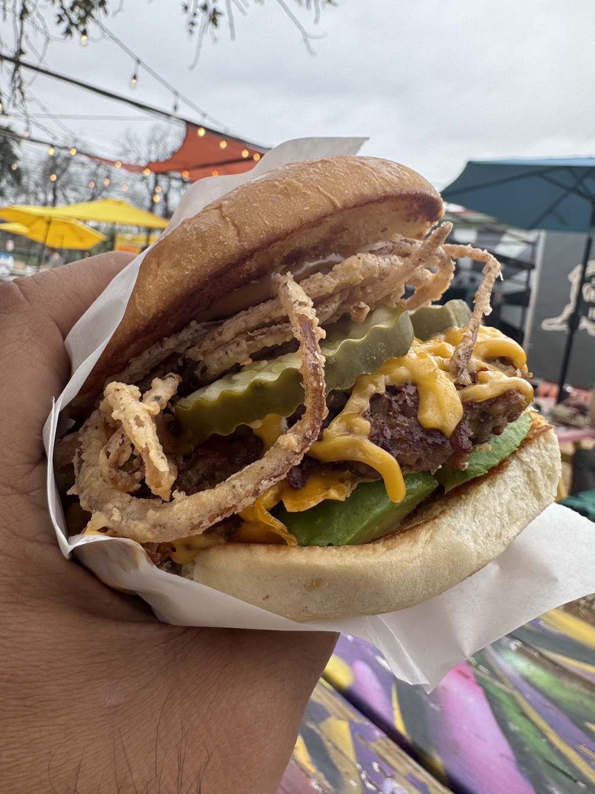 Nom Burgers: food & drinks