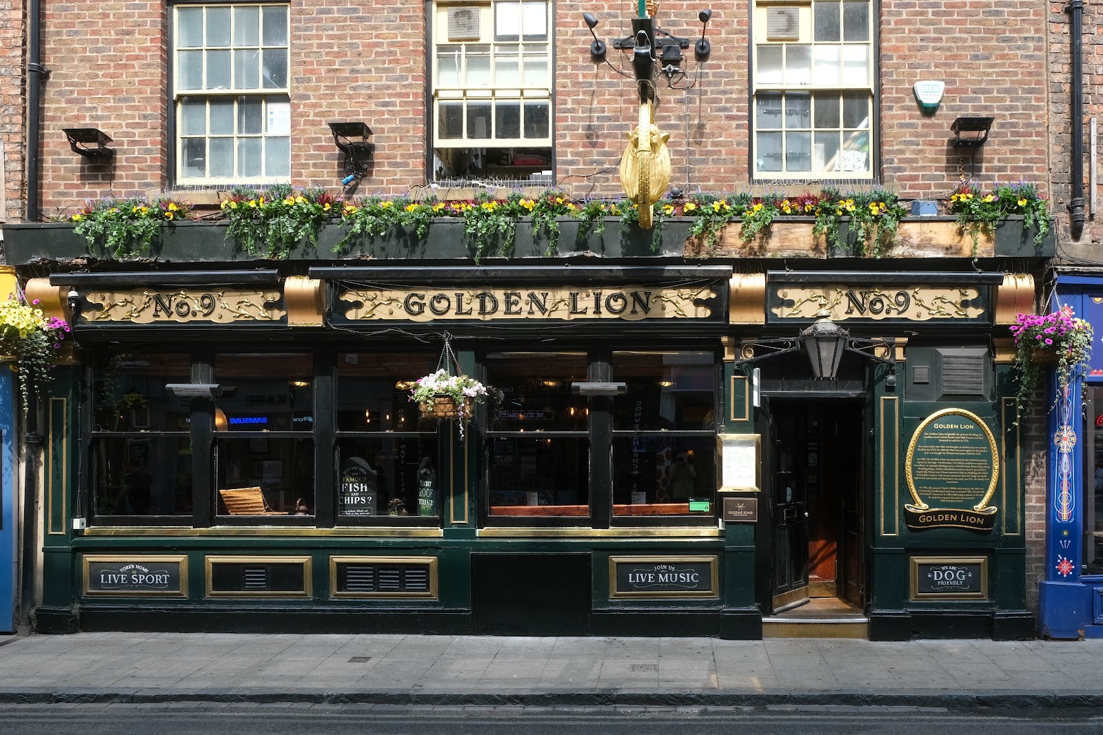 Golden Lion: the place