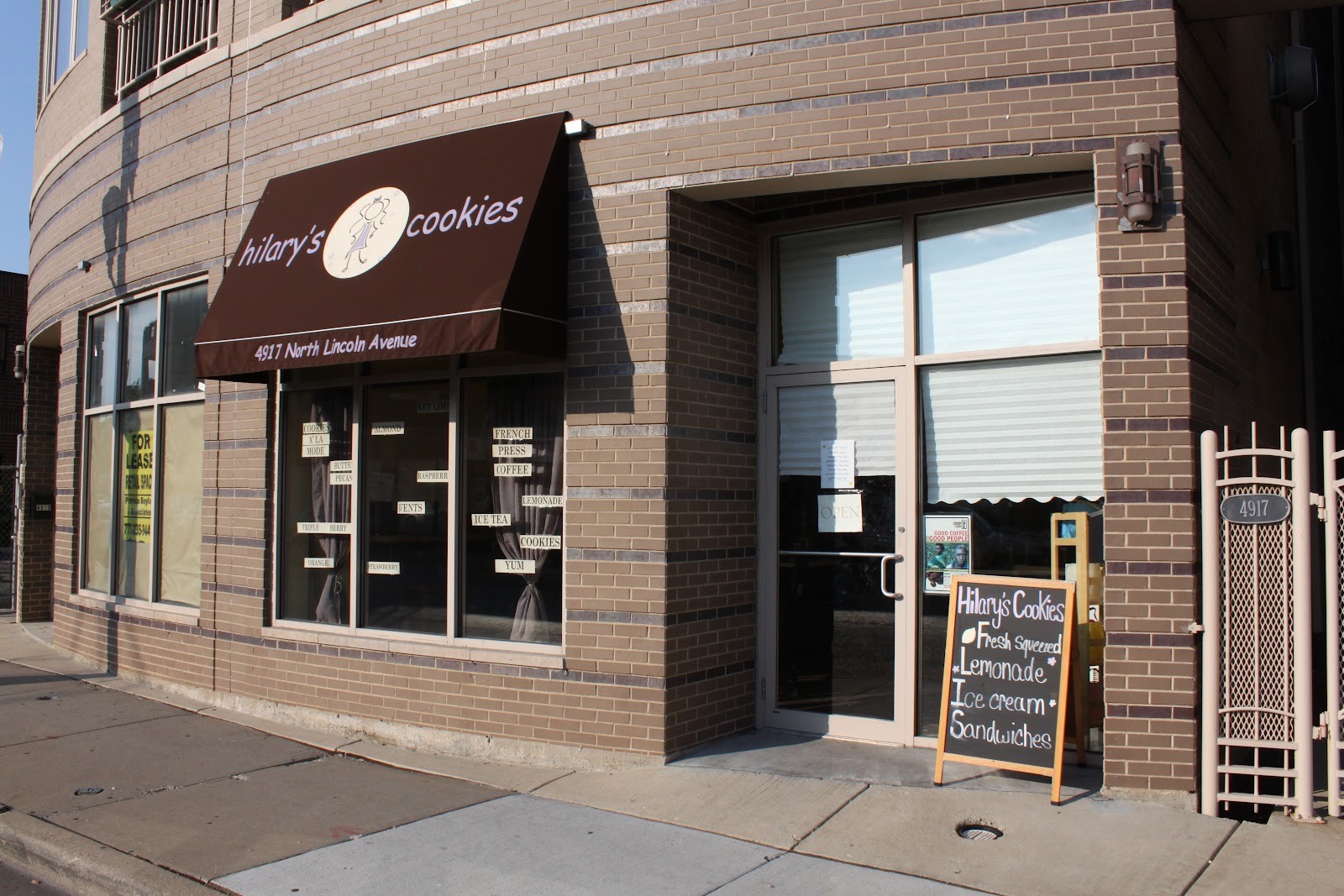 Hilary's Cookies: the place