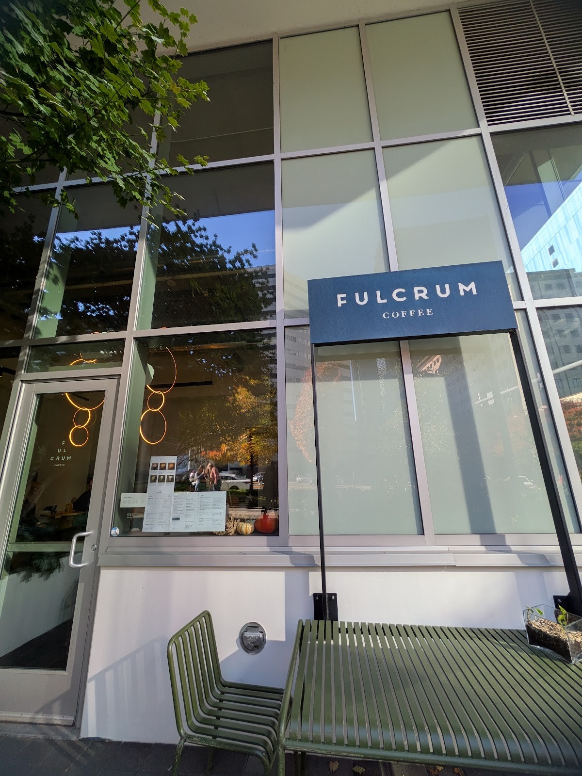 Fulcrum Café: the place