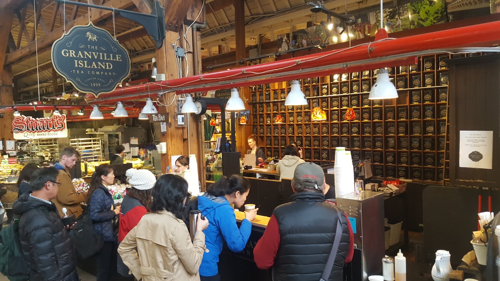 Granville Island Tea Company Ltd: the place
