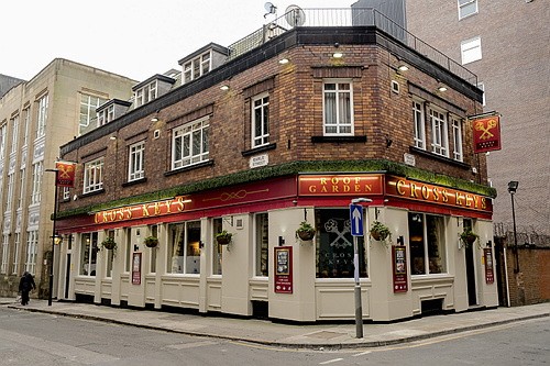 The Cross Keys: the place