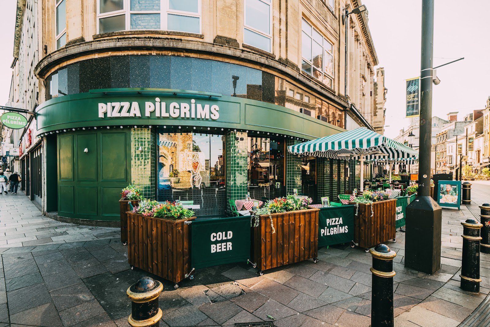 Pizza Pilgrims Cardiff: the place