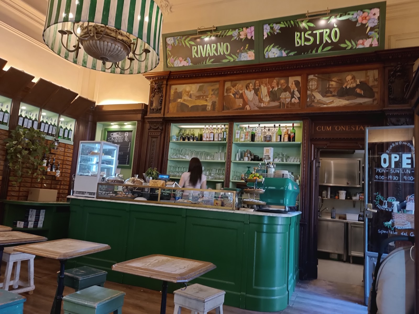 Rivarno Café: the place