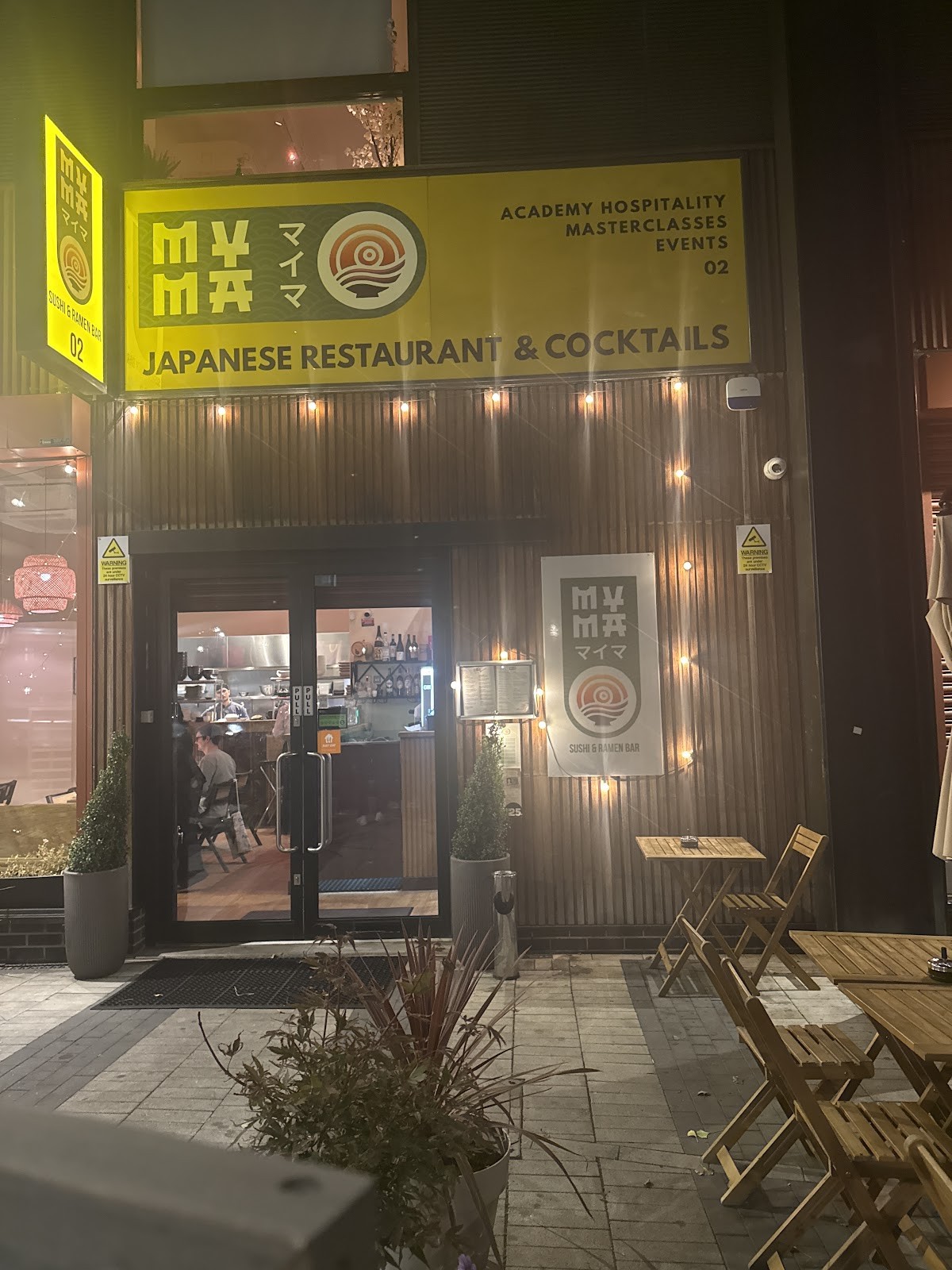 MYMA Japanese Restaurant & Cocktails: the place