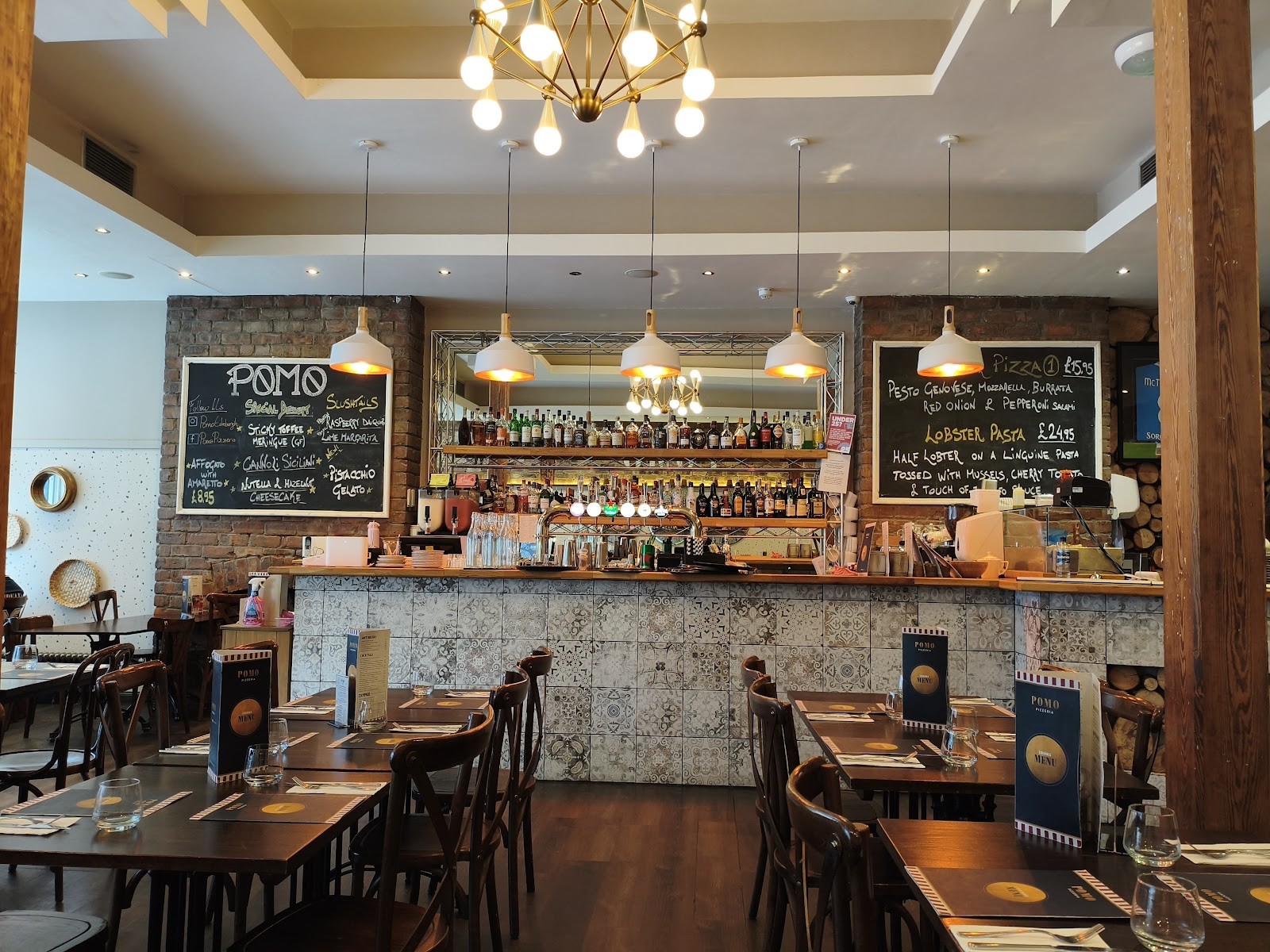 Pomo Pizzeria: the place