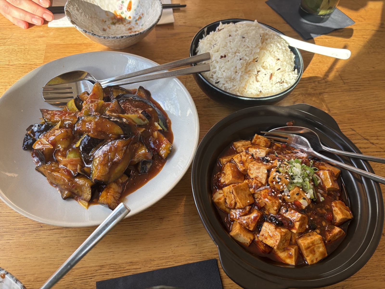 The Butterfly Lovers: food & drinks