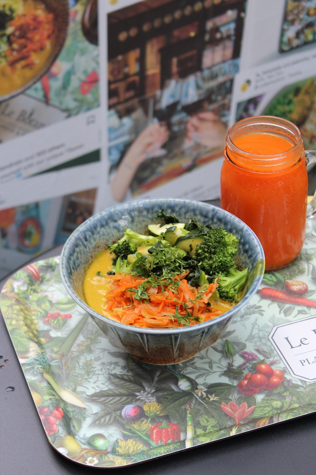 Le Botaniste: food & drinks
