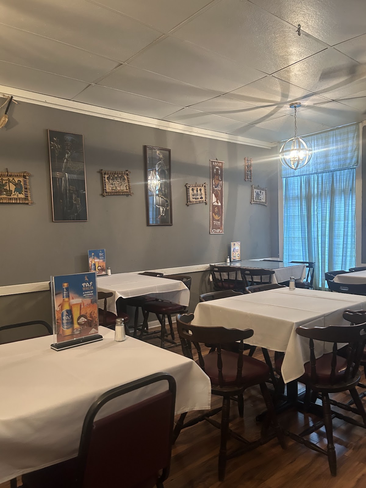 The Ethiopian Restaurant: the place