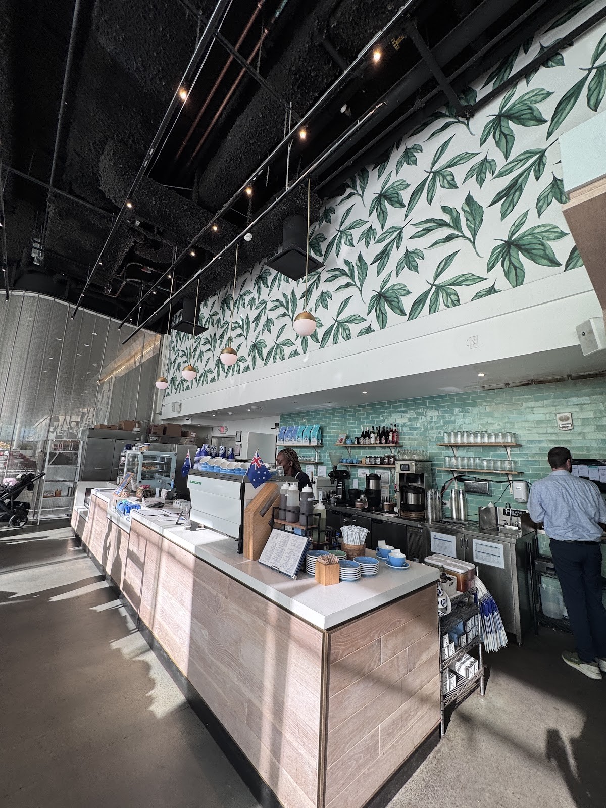 Bluestone Lane West End Café: the place