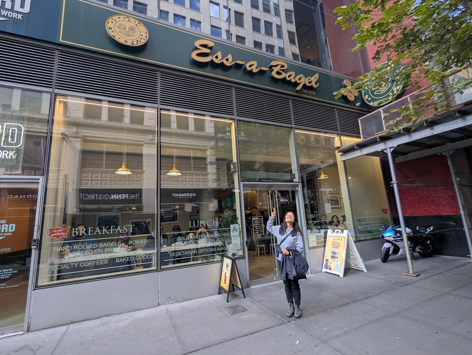 Ess-a-Bagel: the place