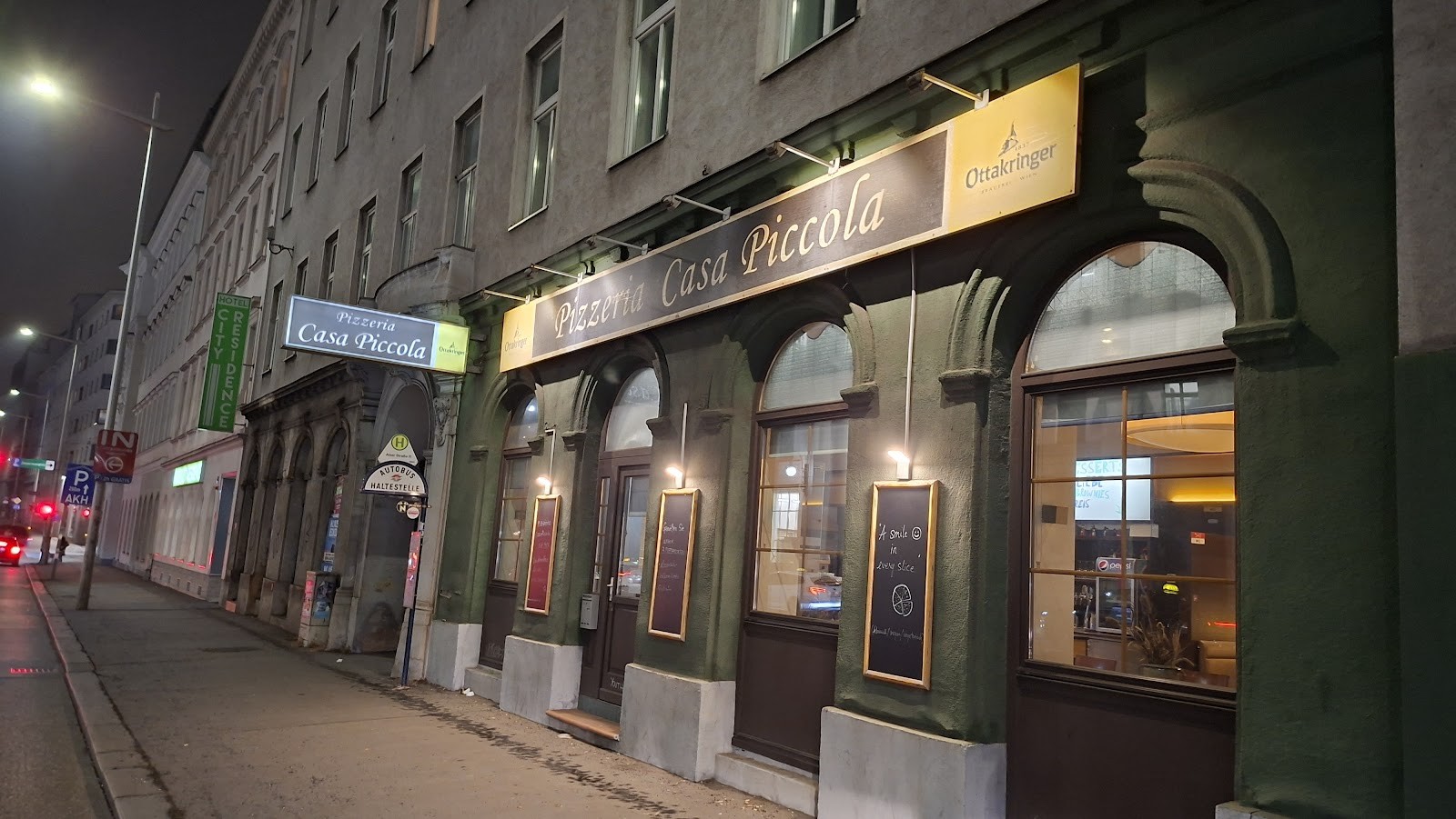Pizzeria Casa Piccola: the place