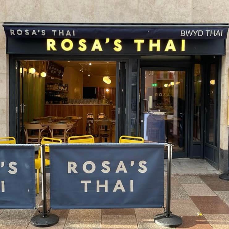 Rosa's Thai Cardiff: the place