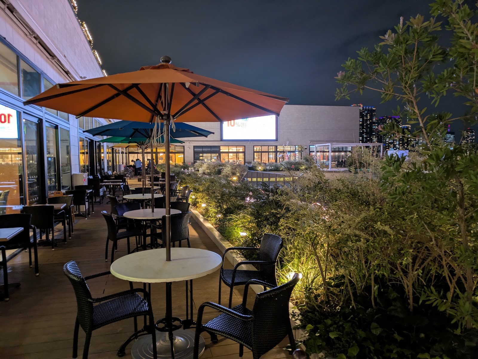 Dipgarden TERRACE Ariake Garden: the place