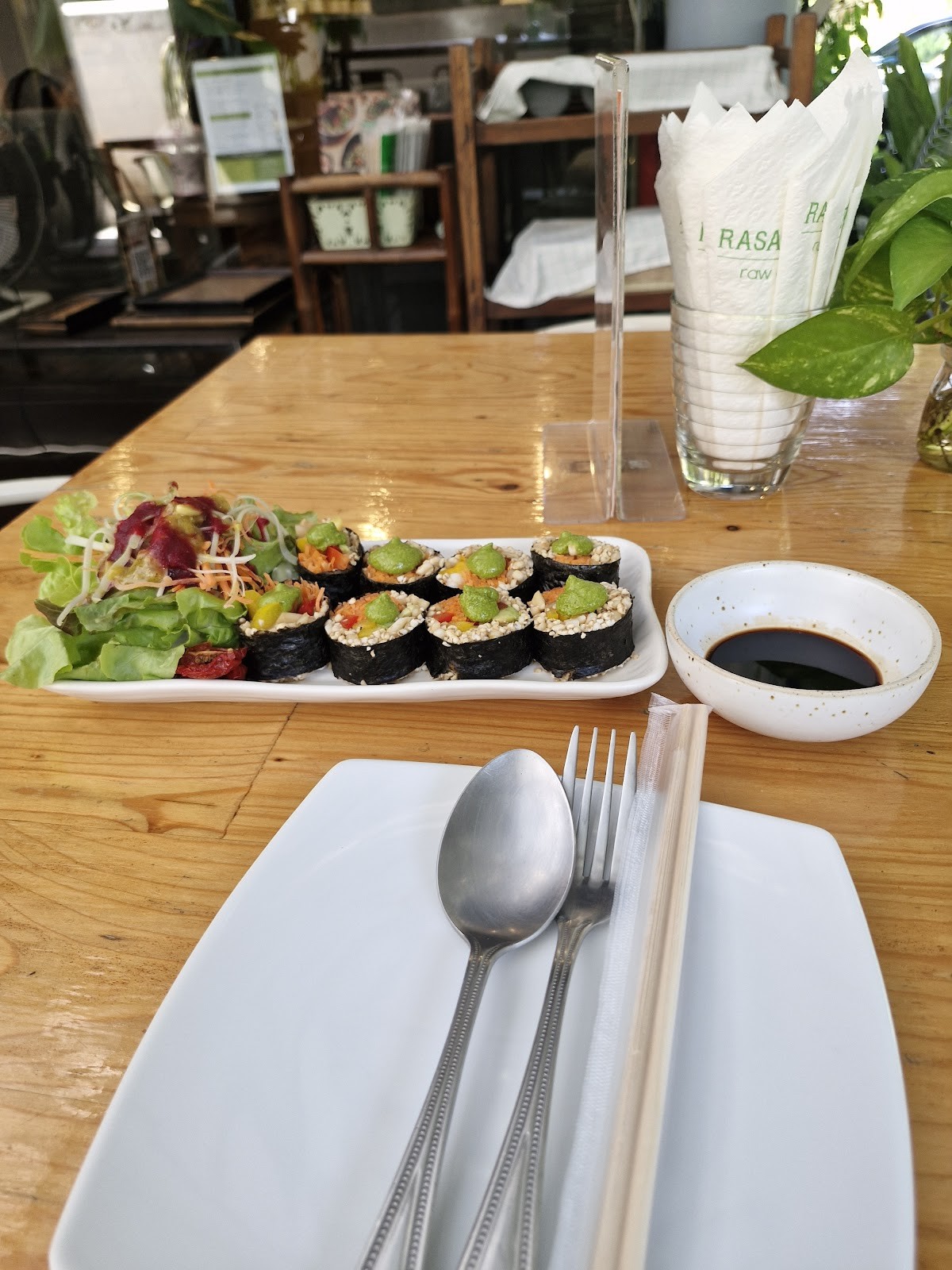 Rasayana Retreat: food & drinks