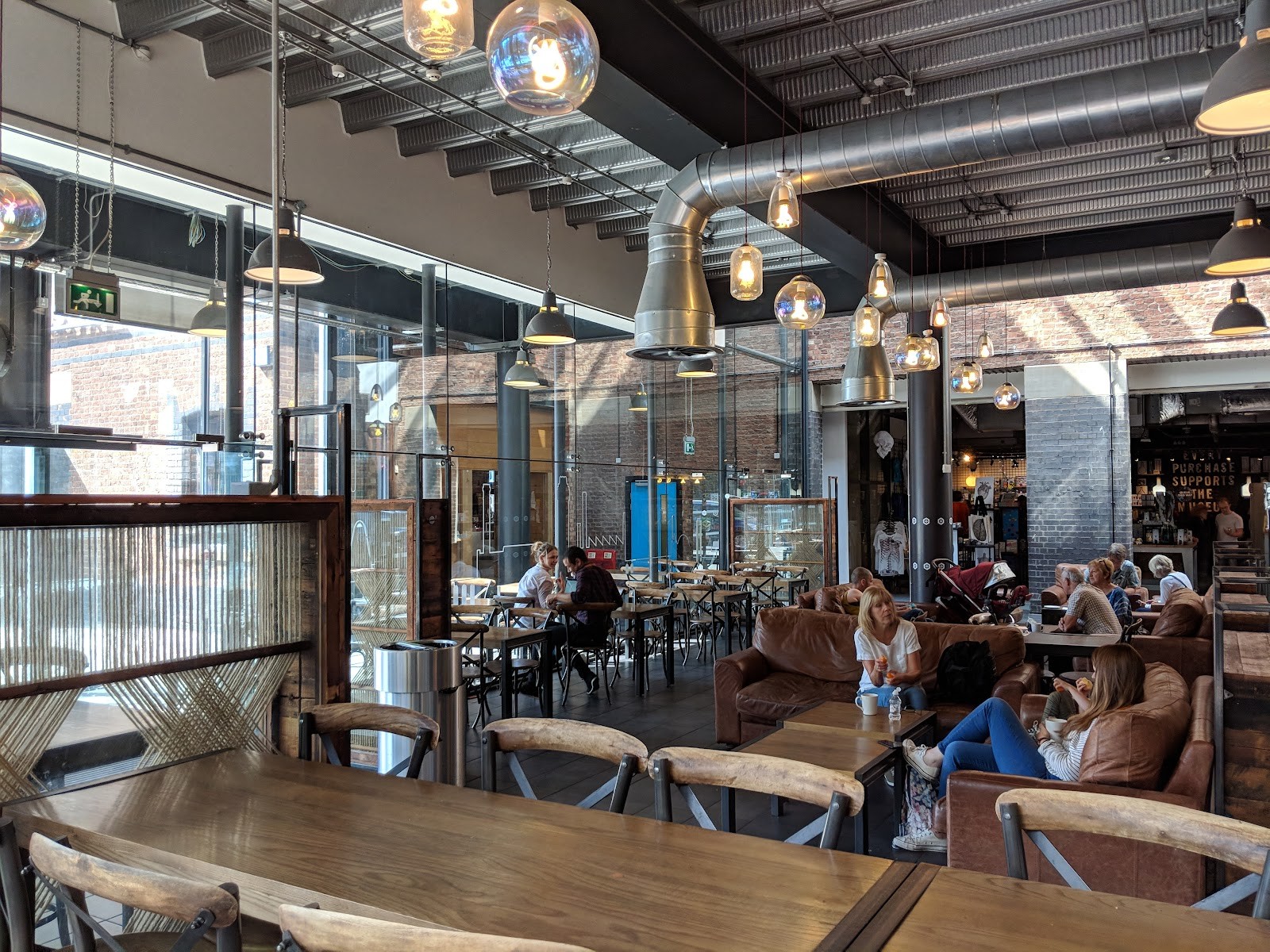 Warehouse Café: the place