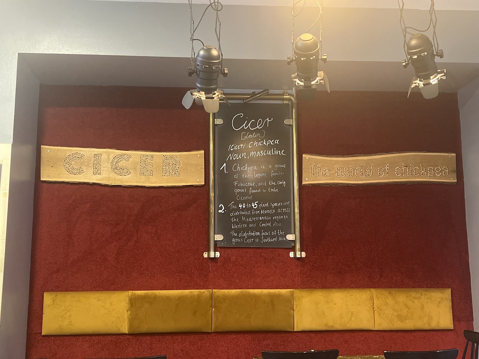 Cicer - The world of chickpea: the place