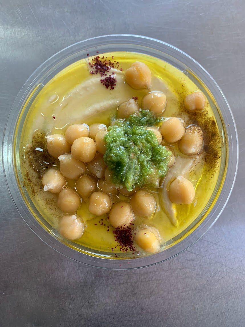 Wazzup Falafel: food & drinks