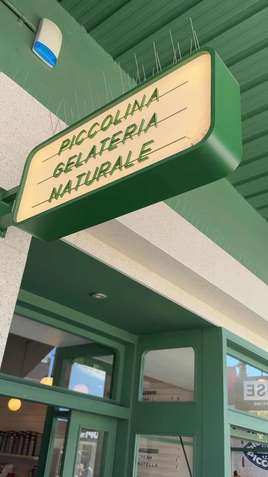 Piccolina Gelateria: the place