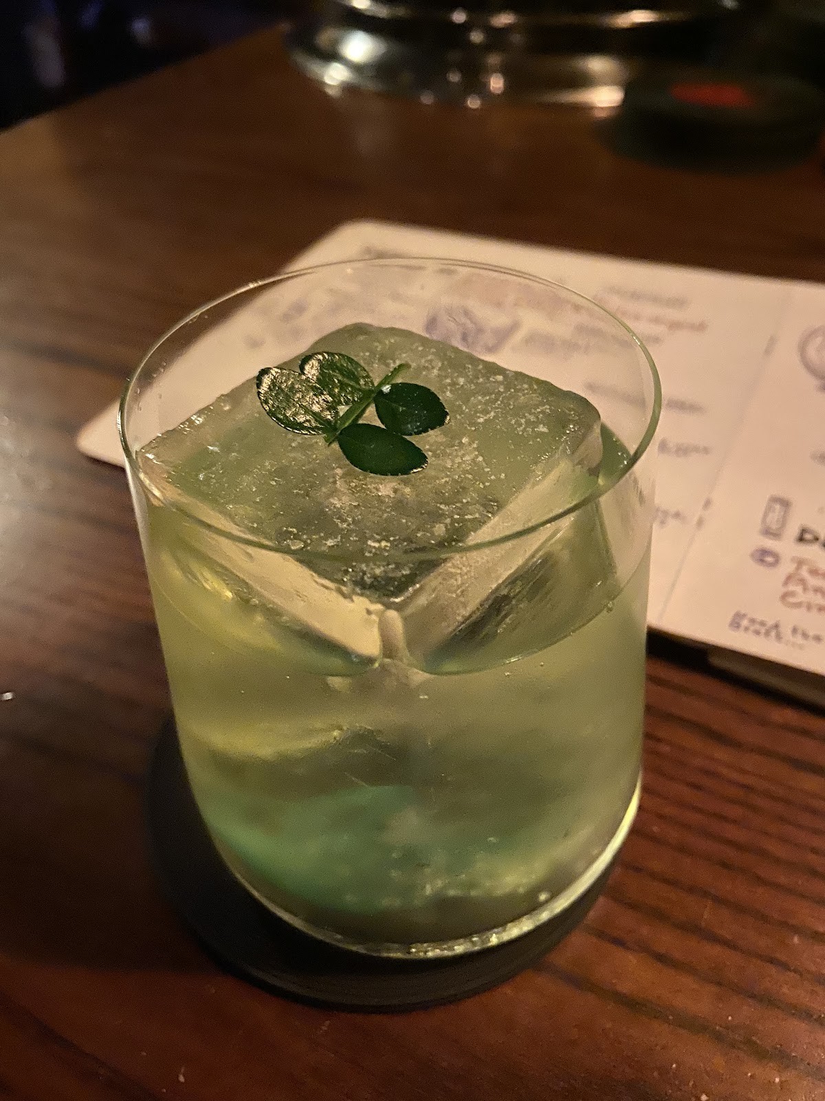 Speak In Code: food & drinks