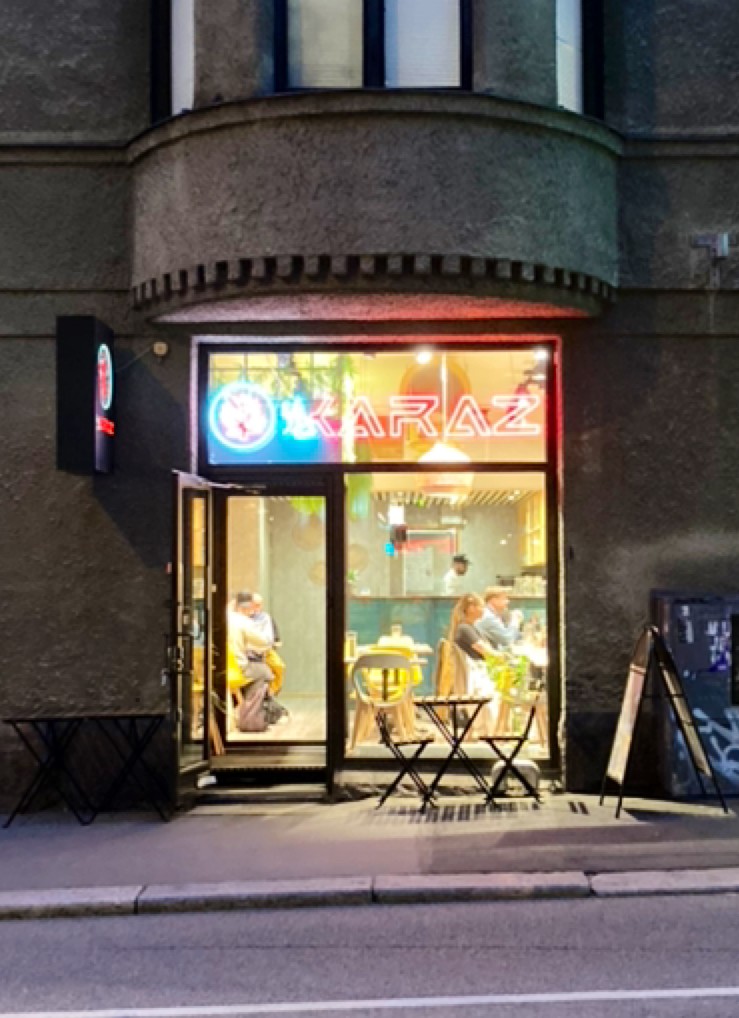 Restaurant Karaz: the place
