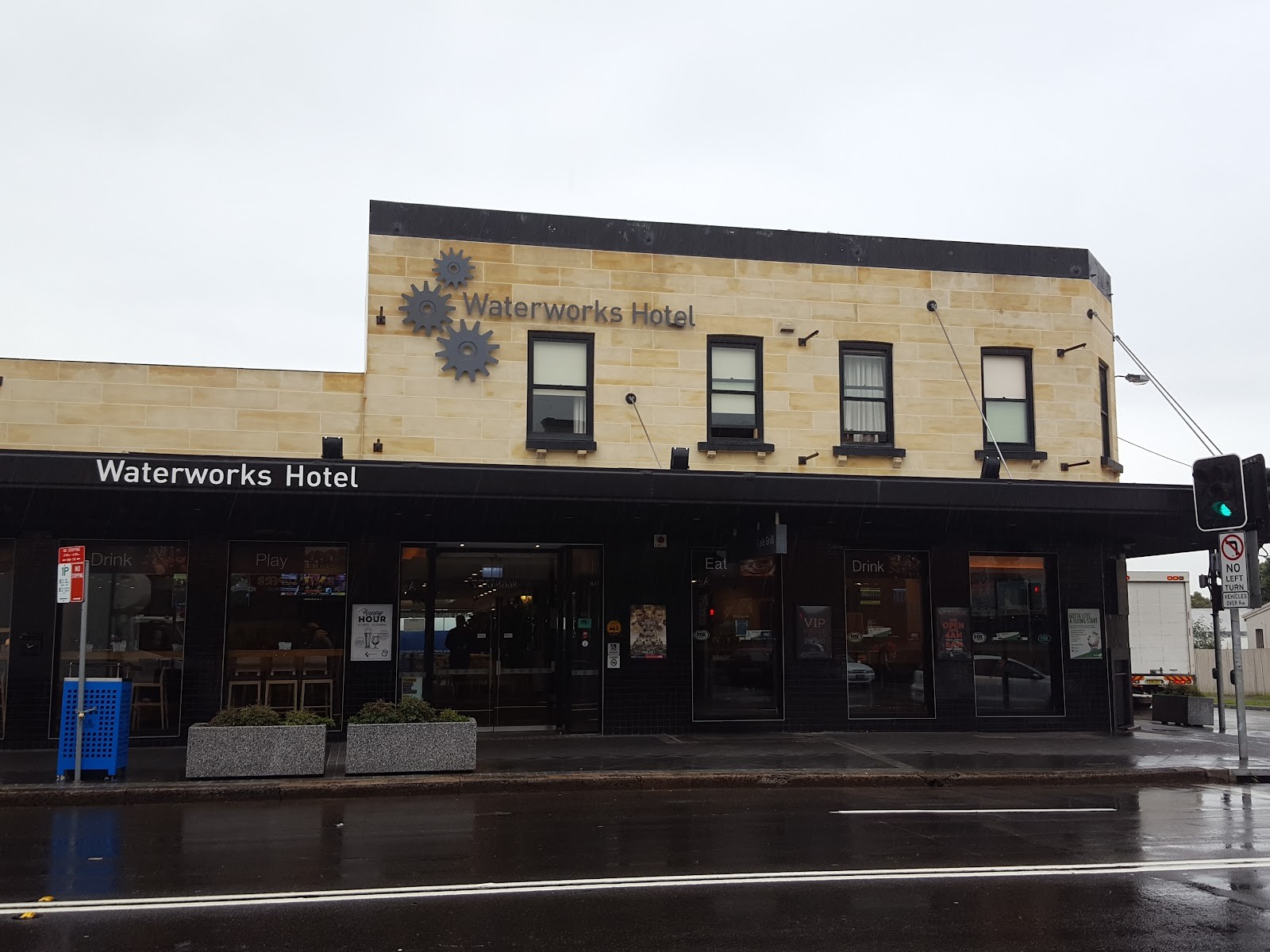 Waterworks Hotel: the place