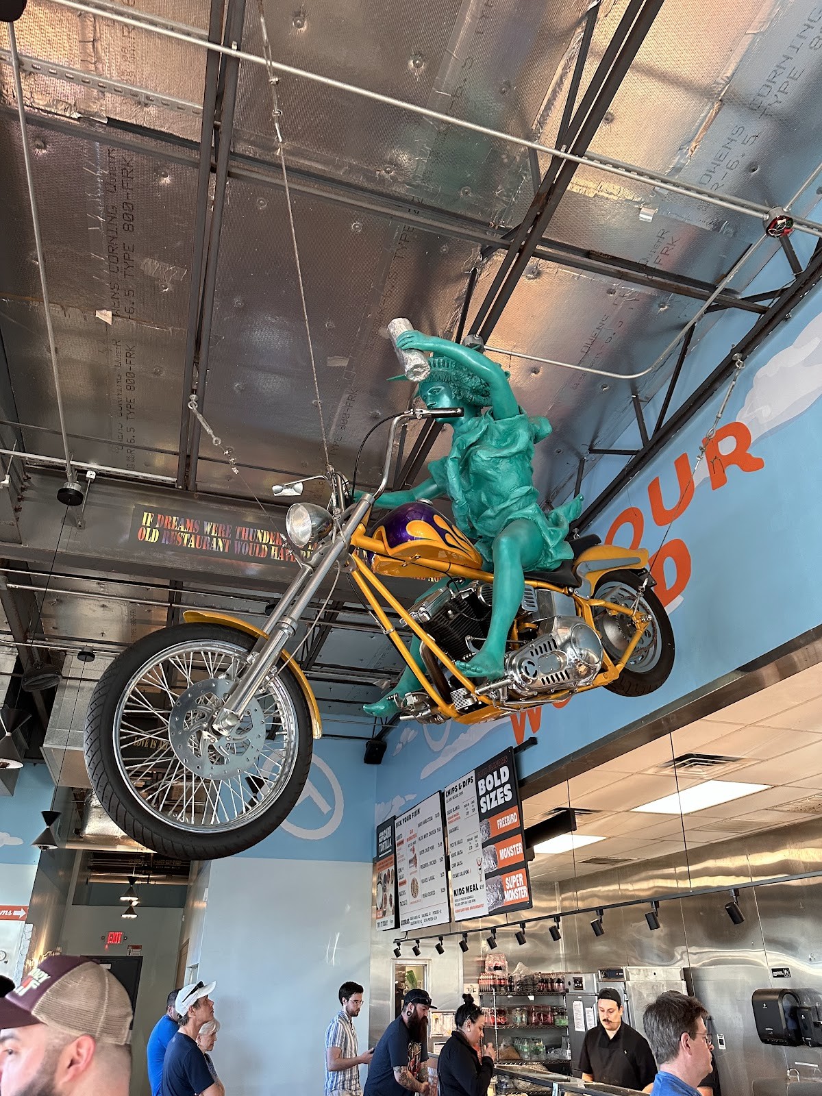 Freebirds World Burrito: the place