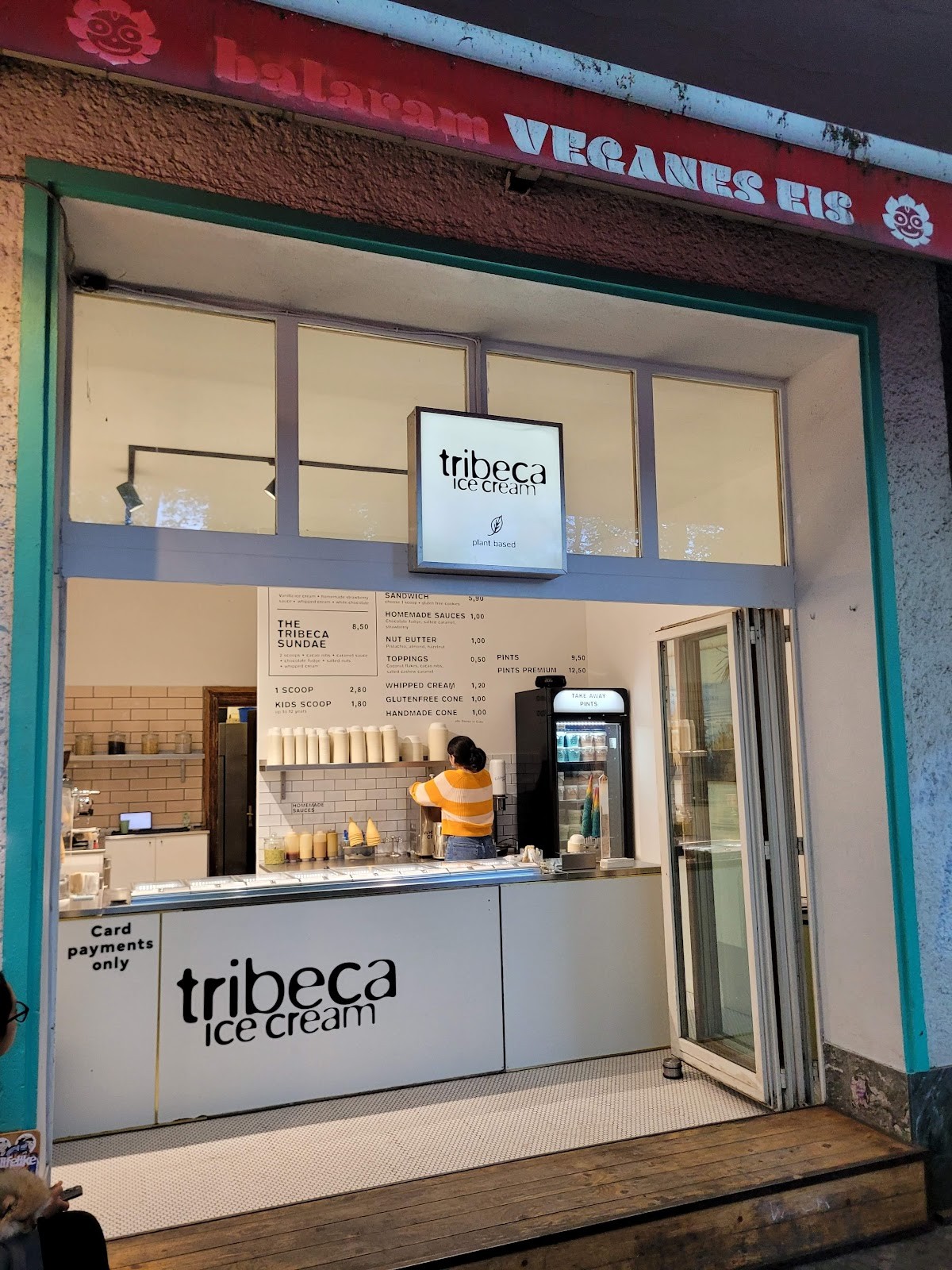 Tribeca Ice Cream Friedrichshain: the place