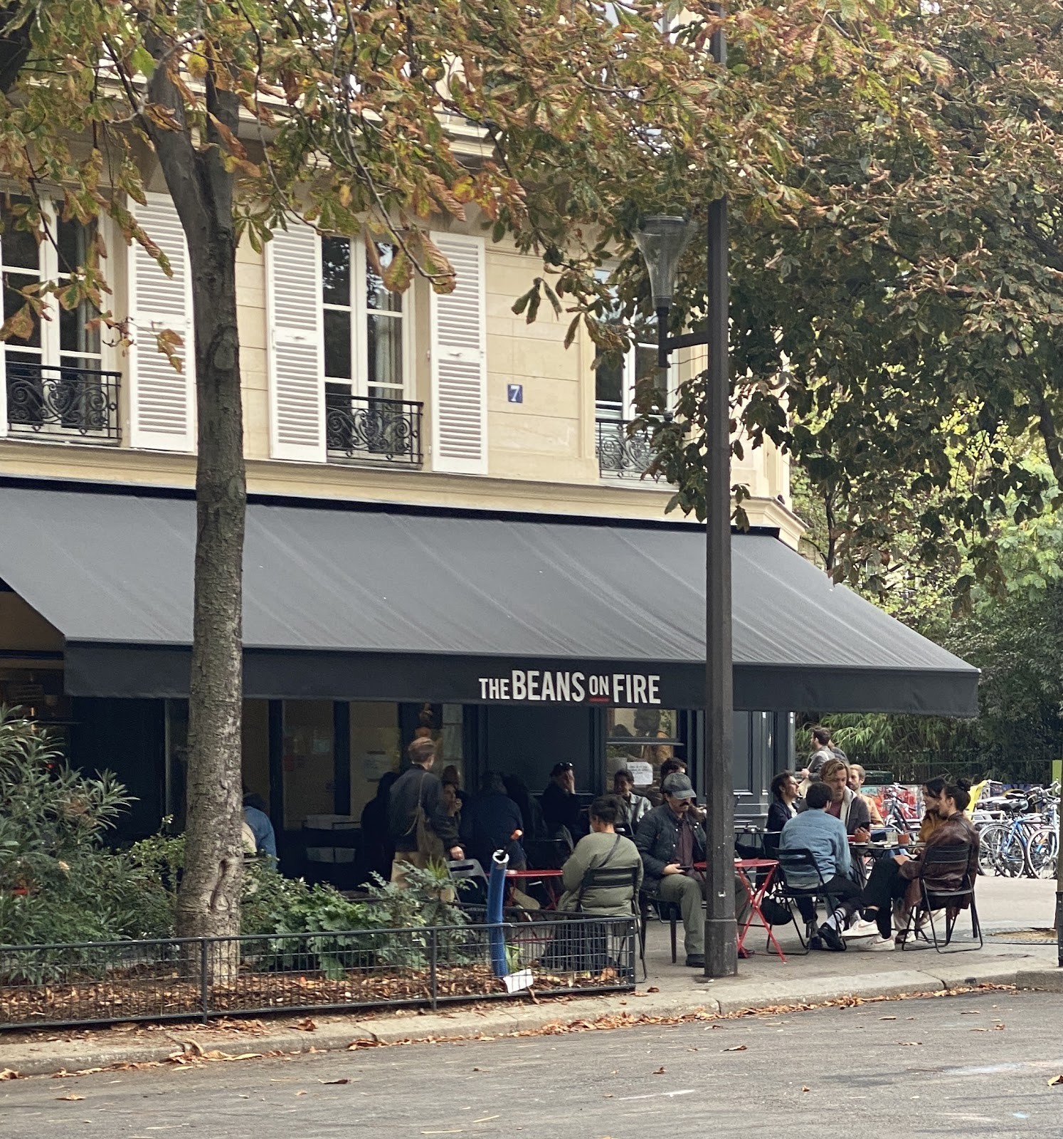 The Beans on Fire: the place