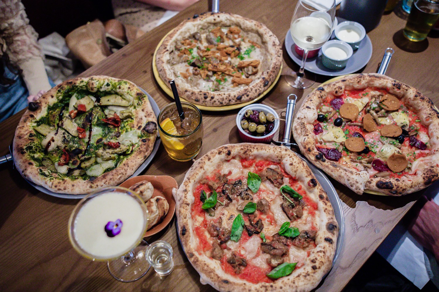 Purezza Camden: food & drinks