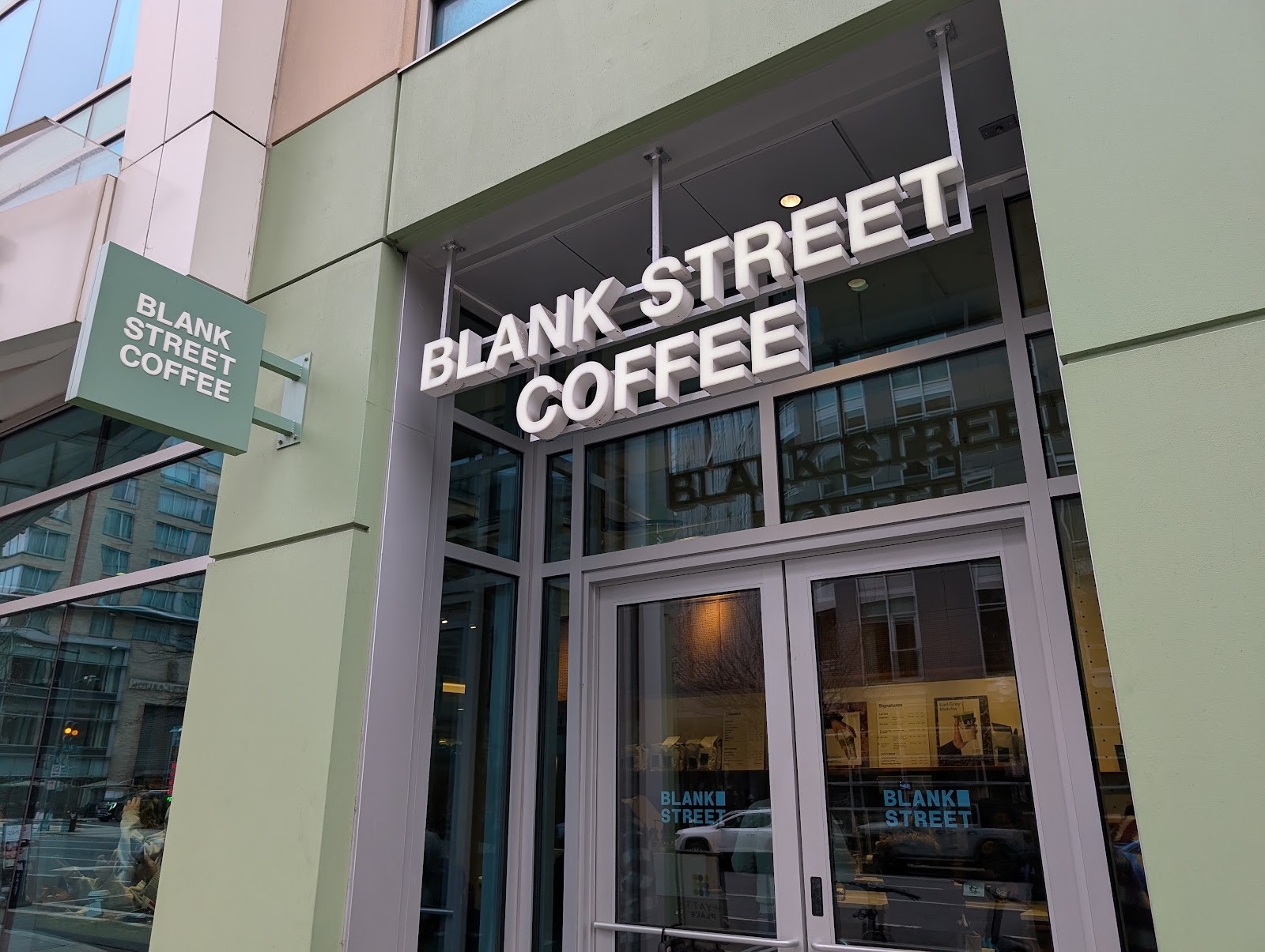 Blank Street: the place