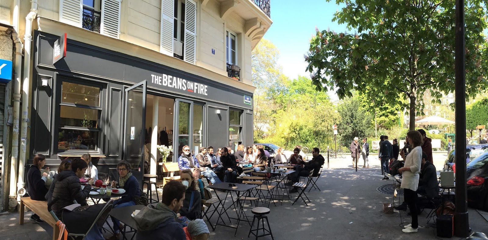 The Beans on Fire: the place