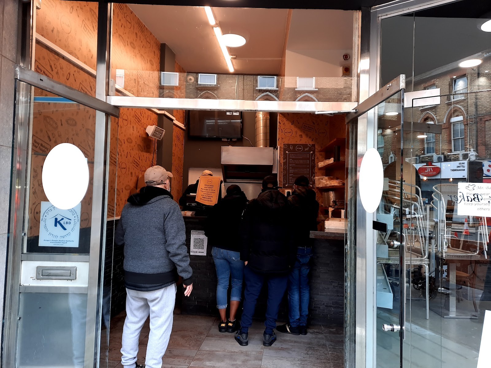 Mr Falafel at Mr Baker: the place