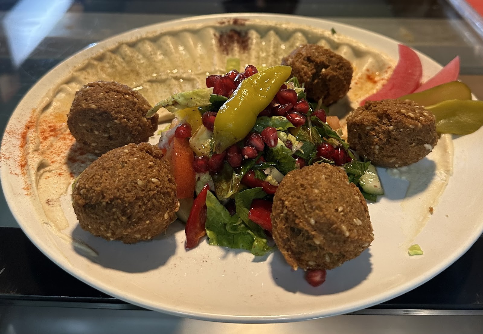 Orient Falafel: food & drinks