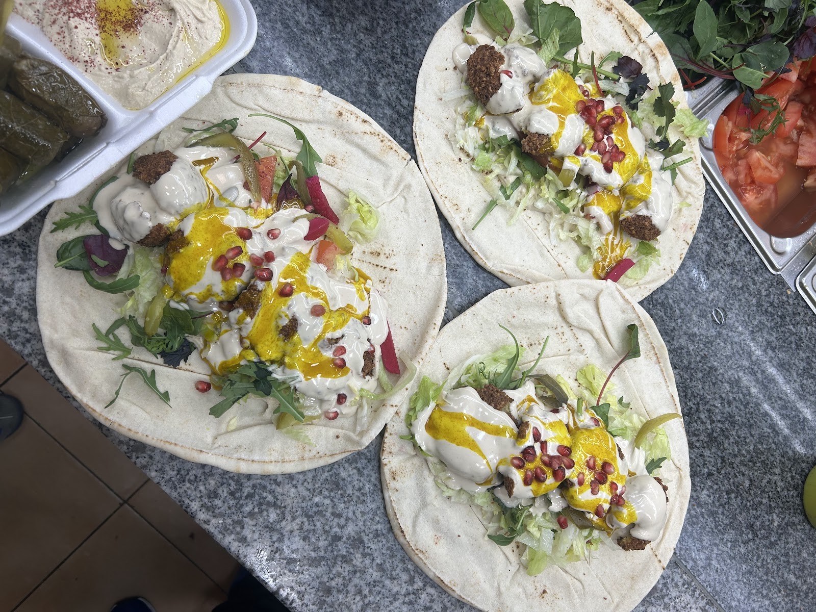 Sam's Falafel: food & drinks
