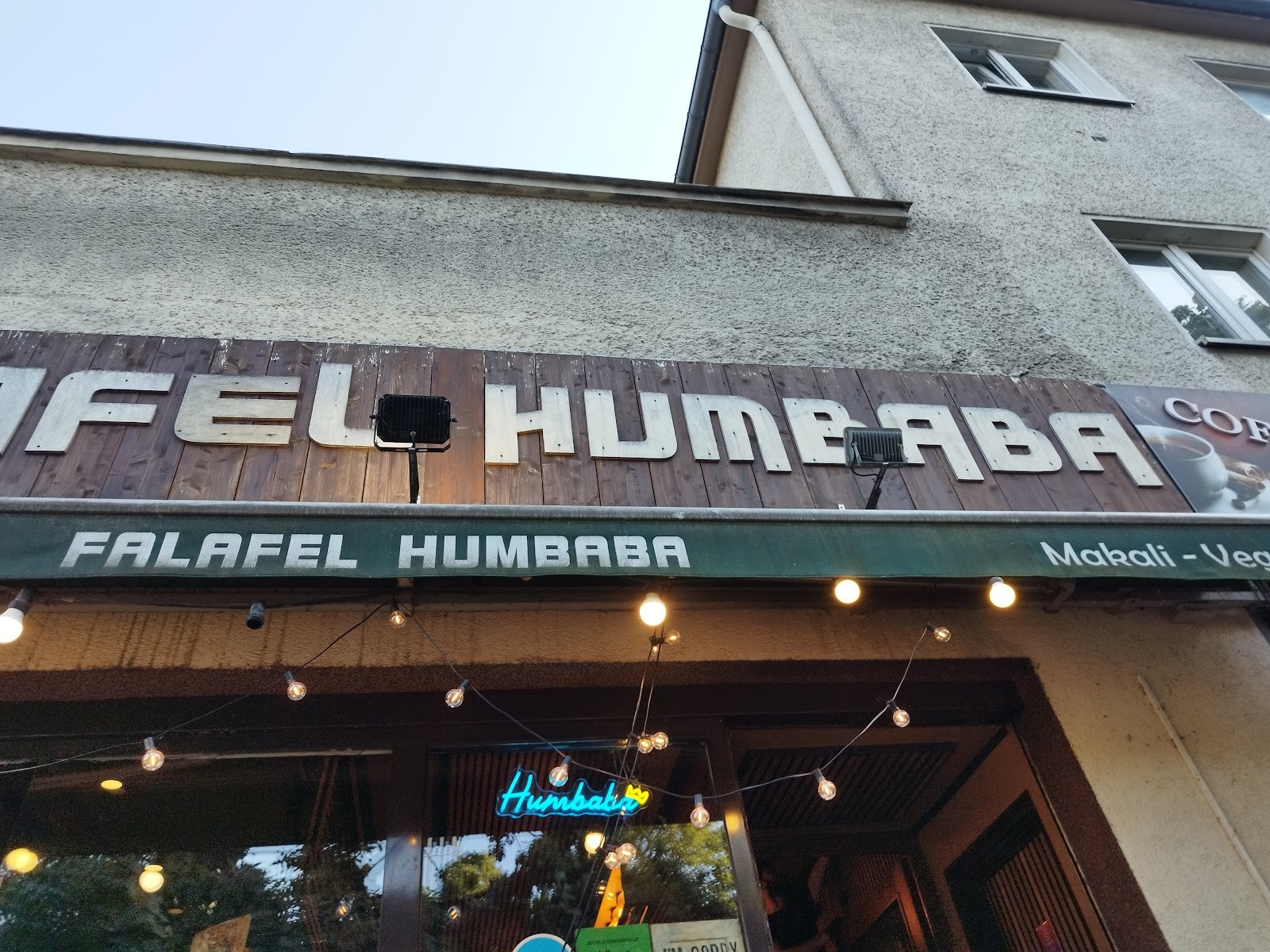 Humbaba Falafel: the place