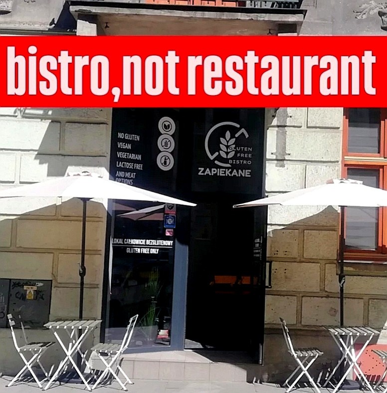 Zapiekane gluten free bistro: the place