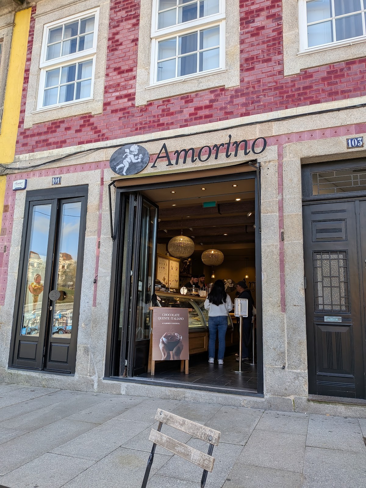 Amorino Gelato - Porto Clérigos: the place