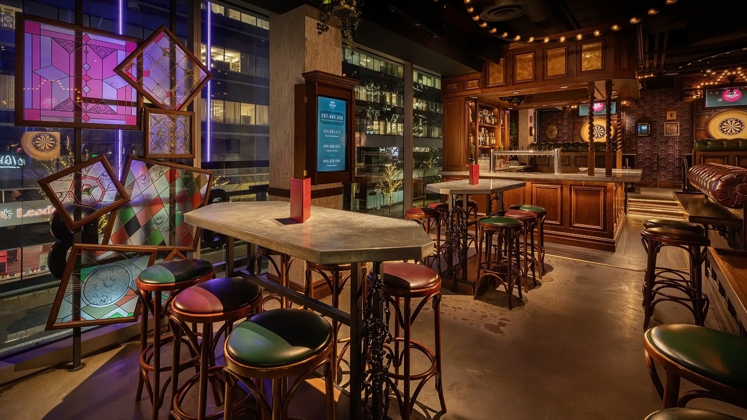 Flight Club Boston: the place