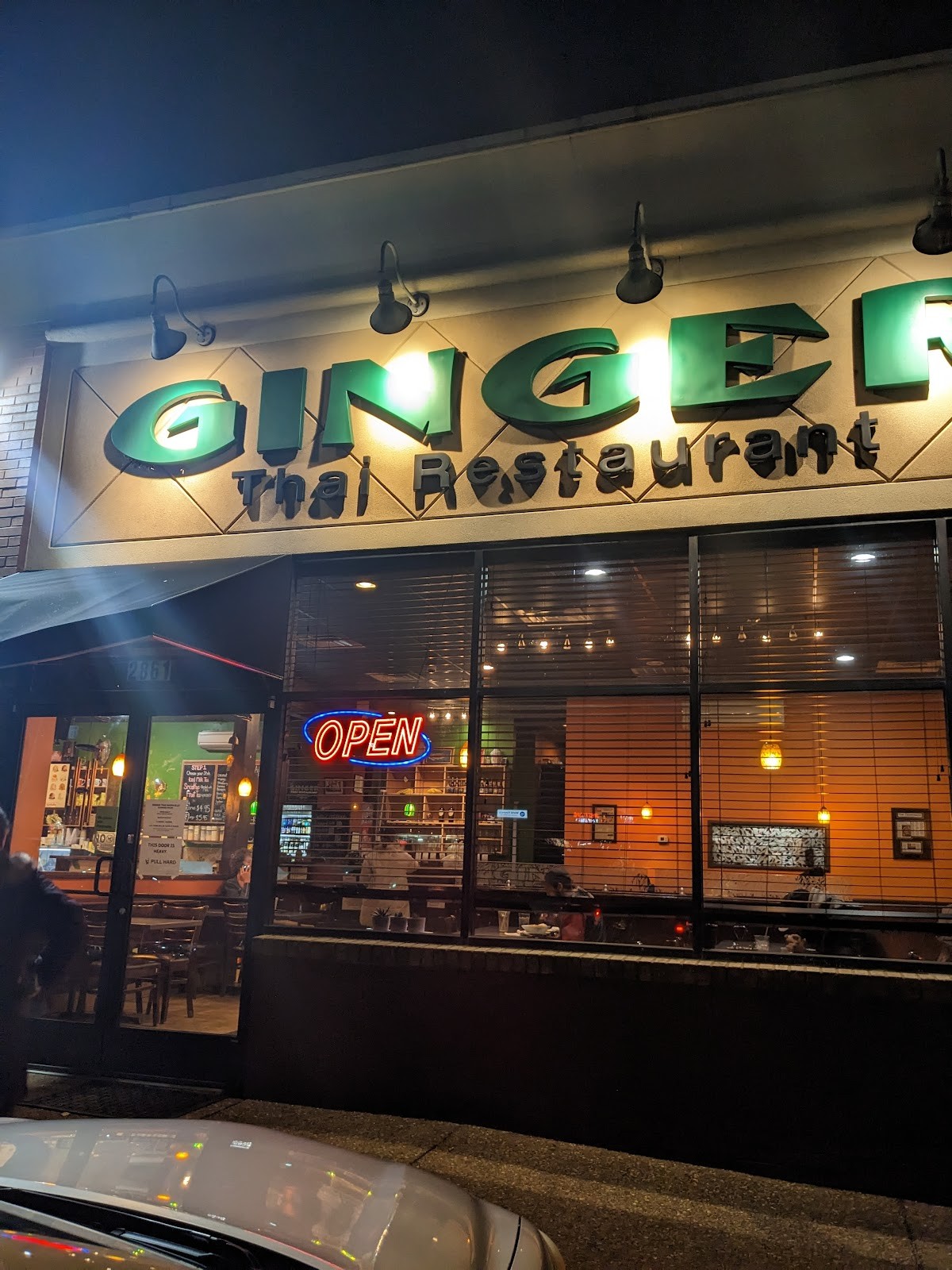 Ginger Thai: the place