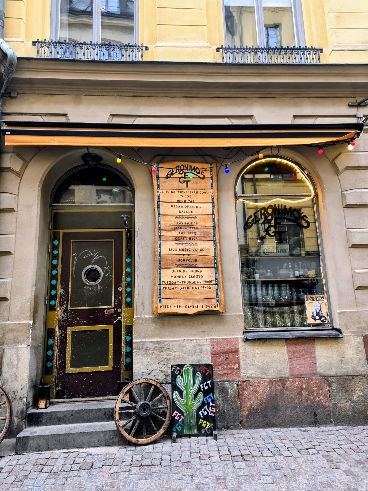 Geronimo's FGT: the place